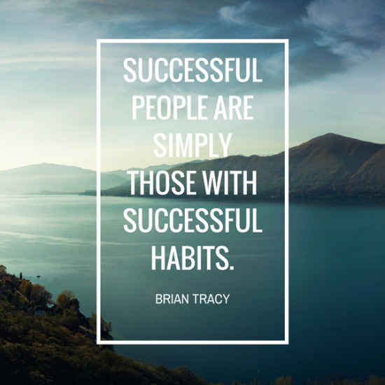 1. Successful people with successful habits